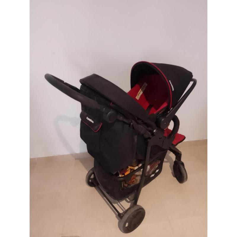 Cochecito Carestino Mónaco + Huevito + Accesorios