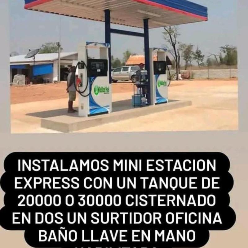 Mini estaciÓn de servicio llave en mano