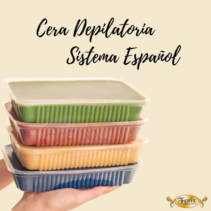 Cera Depilatoria x 1 kilo Miel Vegetal azul Rosa
