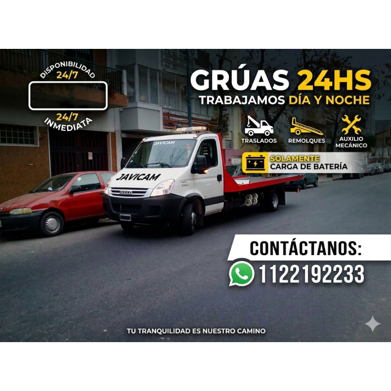 Remolques/grÚas planchas/auxilio mecanico/ traslados a todas las zonas - 10