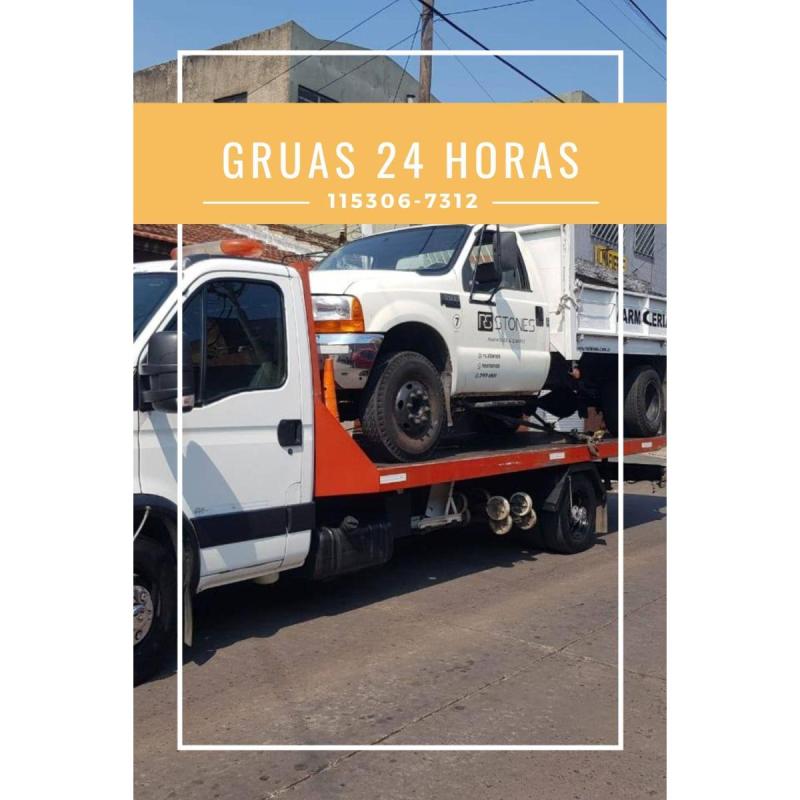 Gruas en Escobar las 24 horas - Traslados en CABA y GBA