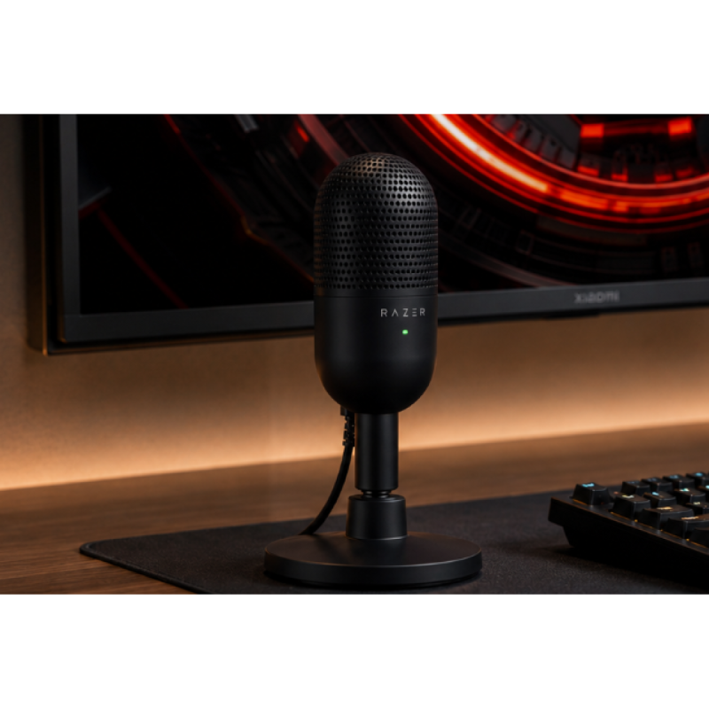 Razer Seiren V3 nuevo en caja, blanco y negro