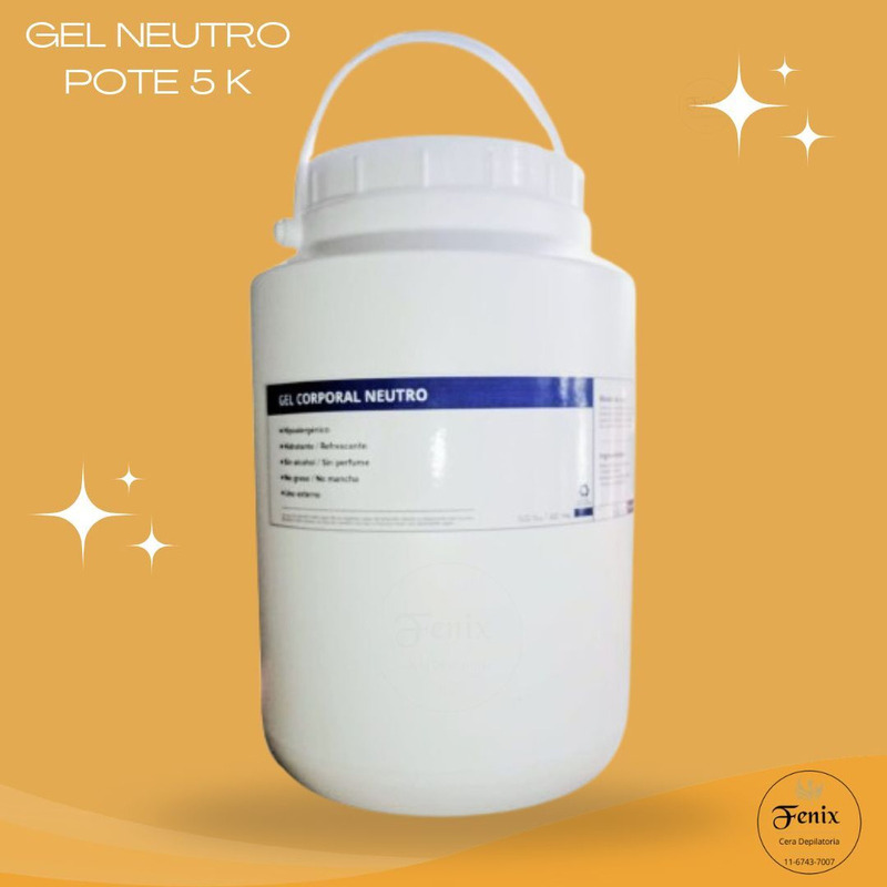Gel Neutro pote x 5 kilos