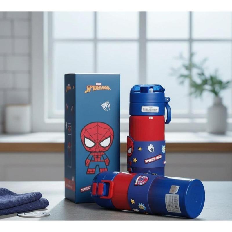 Botella Marvel Spiderman 500 Ml Diseño Único - 5