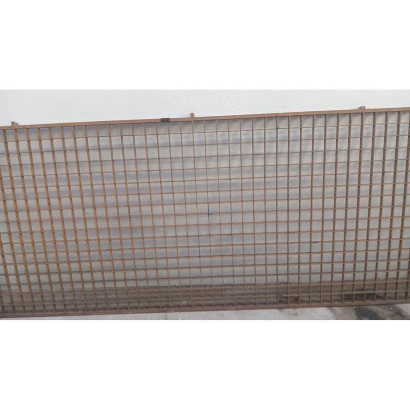 Reja de hierro , unica, inigualable 4 mts x 1.30 mts