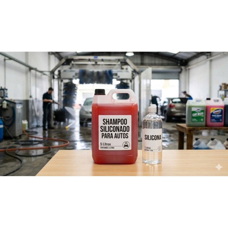 Shampoo para Autos Siliconado