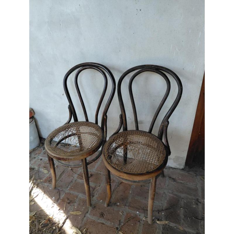 Sillas thonet para esterillar y ajustar