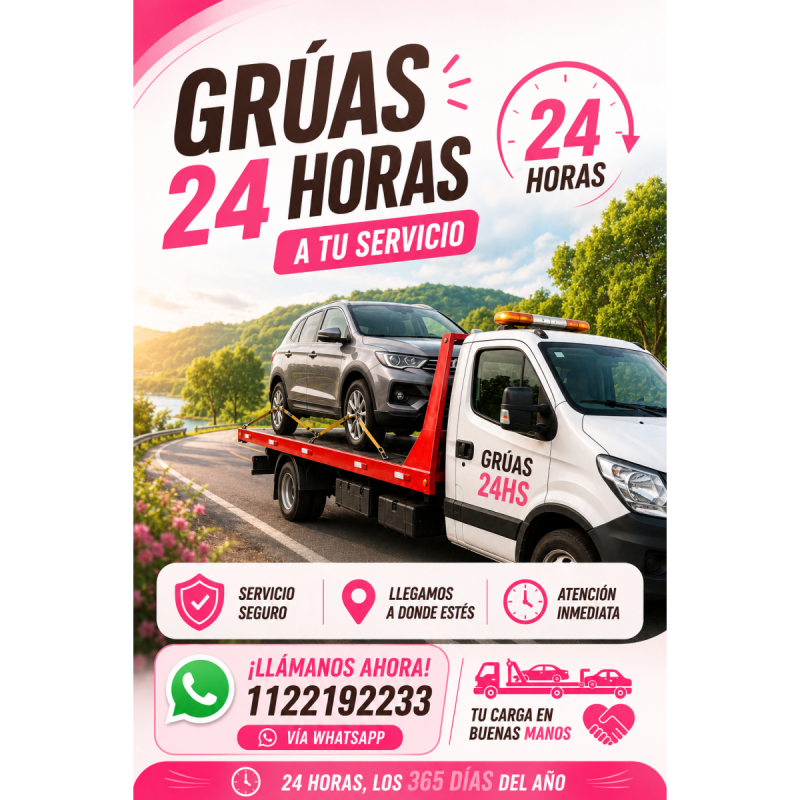 Auxilio las 24 horas, grÚas para todo tipo de vehiculos - 15