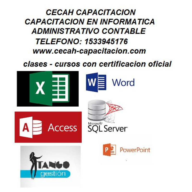 Cursos De Excel En Belgrano