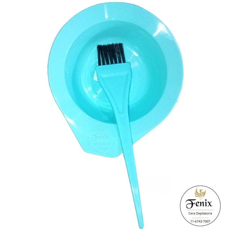 Kit bowl + pincel para tintura coloración