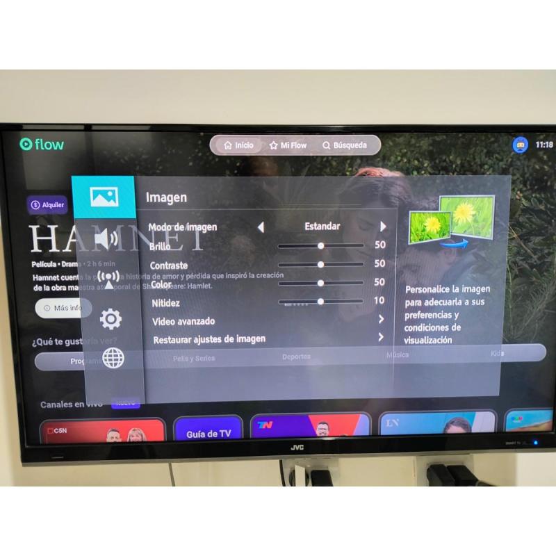 Jvc Smart Tv 39 Led Funciona Perfecto Excelente Estado - 2