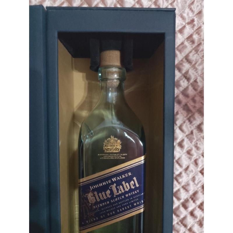 Whisky Johnnie Walker vacíos originales con estuche ideal colección o decoracion - 7