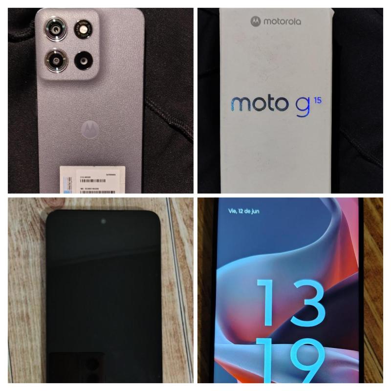 Celular MOTOROLA G15 special edition USADO