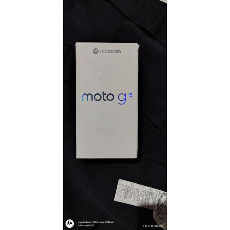 Celular MOTOROLA G15 special edition USADO - 5