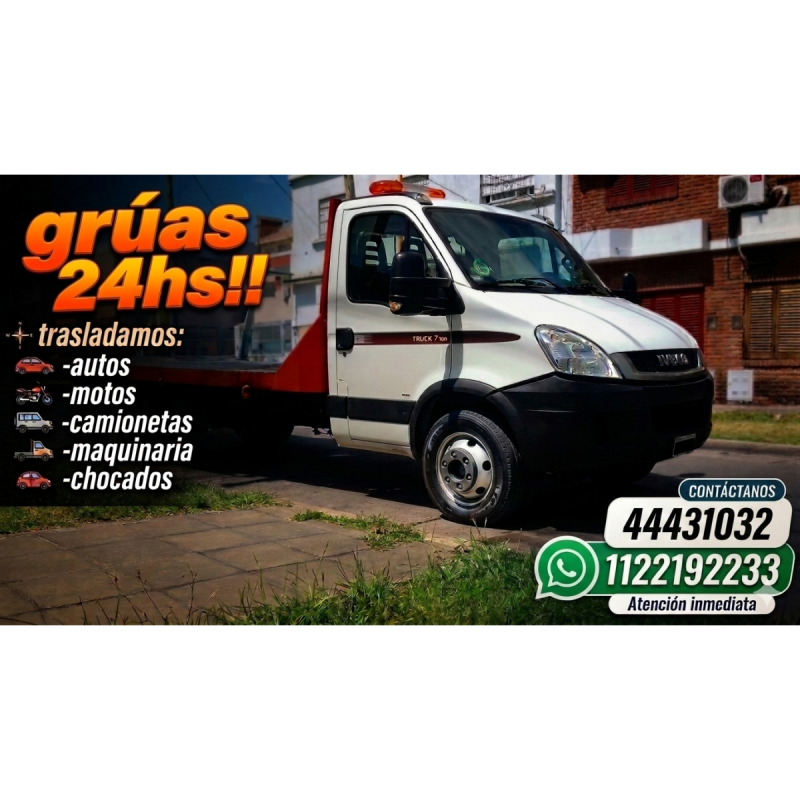 Remolcamos todo tipo de vehiculos en todas las zonas