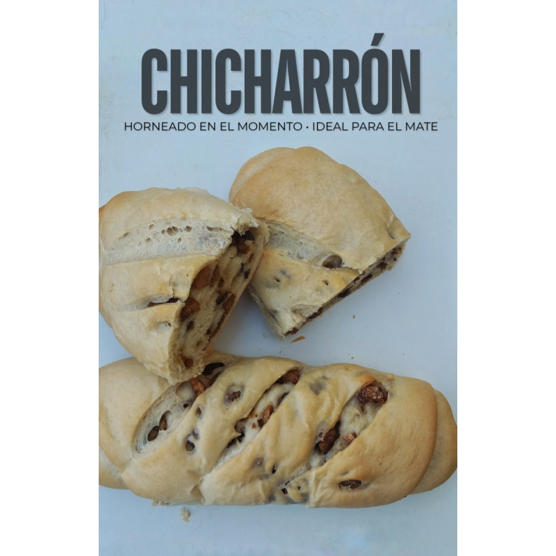 Pan con chicharrón artesanal