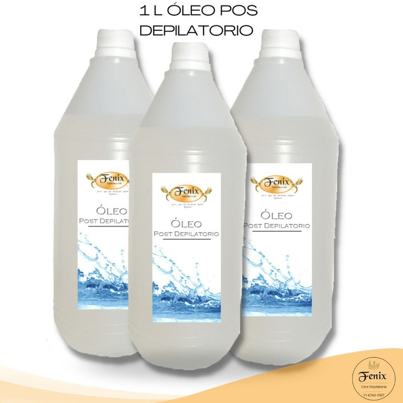 1L Óleo Limpiador Post Pos Depilatorio