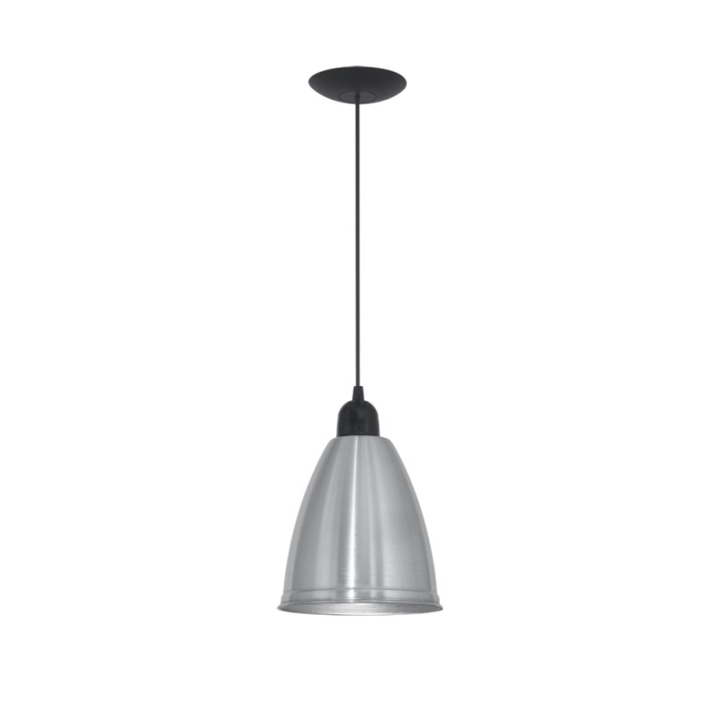 Lámpara de techo Colgante "BALA" de aluminio dia. 18,5 cm