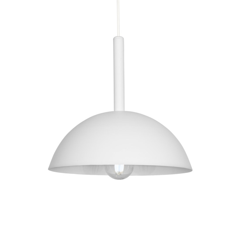 Lámpara de techo Colgante "BARLETTA "de chapa (Ø 290mm x Al:125mm)