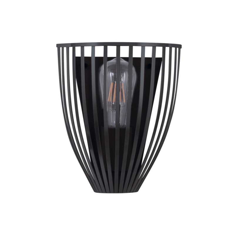 Aplique de 1 luz "VERA" ( Ancho 195 H: 245 mm.) ferrolux Negro