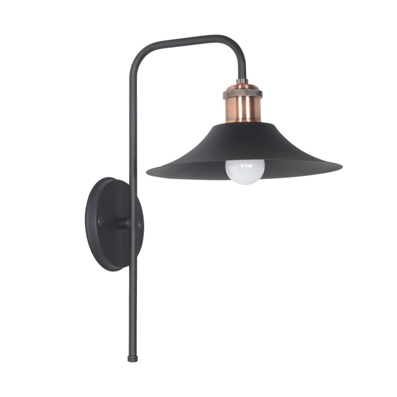 Aplique de 1 luz "PADUA" 1 x E-27 (225x300x395mm.) Ferrolux