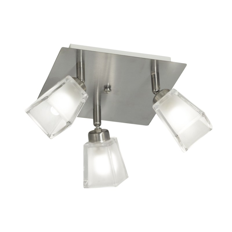 Spot "IBIZA" con 3 Luces G9 - Modelo "CUBETO"