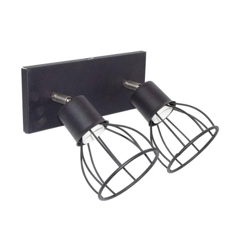 Aplique de Pared Spot Malta 2 Luces Varios Colores