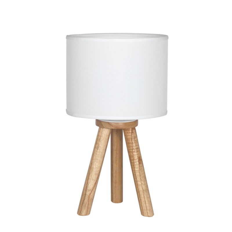Velador TURÍN 1 Luz - Madera Guatambú | Lámpara E27