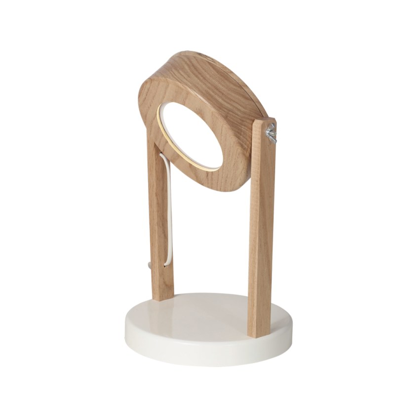 Velador VITTO con LED Incorporado - 6W | Base Blanca o Negra