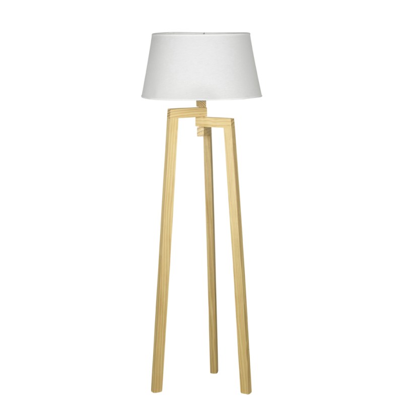 Lámpara de Pie Plegable Anto en Madera de Pino - 152 cm | E27