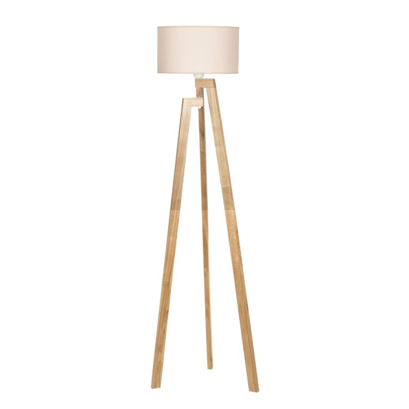 Lámpara de Pie Olivia Plegable - Pantalla Blanca, Beige o Negra | 160 cm | E27