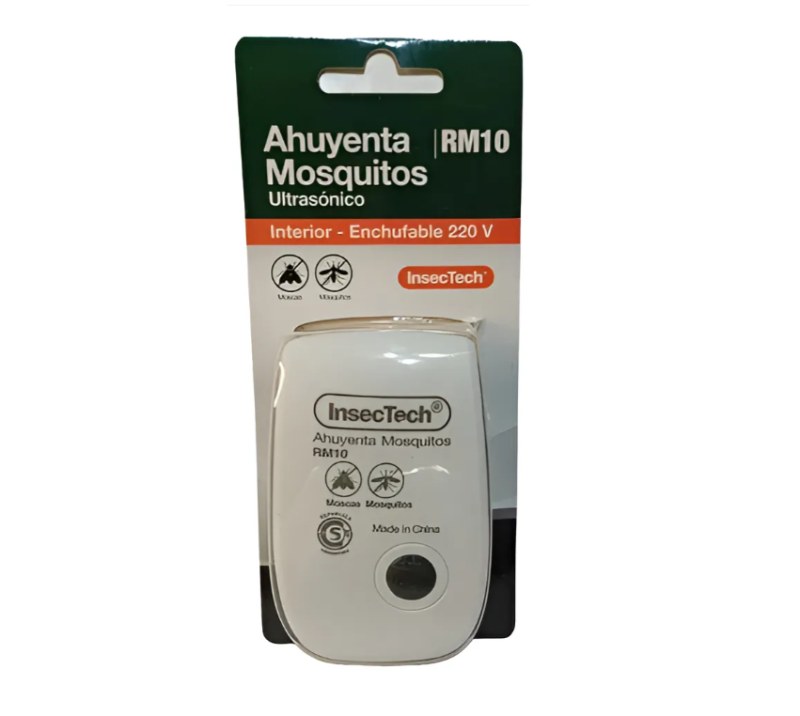 Repelente Ahuyenta Mosquitos Moscas Ultrasonico Enchufable