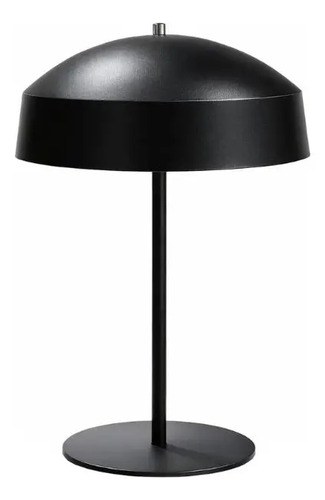 Lámpara De Mesa Ferrolux L-245 Led Para 2 Bombillas E27 Negra Negro