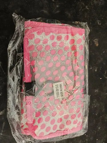 Pack X10 Neceser Bolso Porta Cosmeticos Maquillaje Colores Rojo Floreado - 4