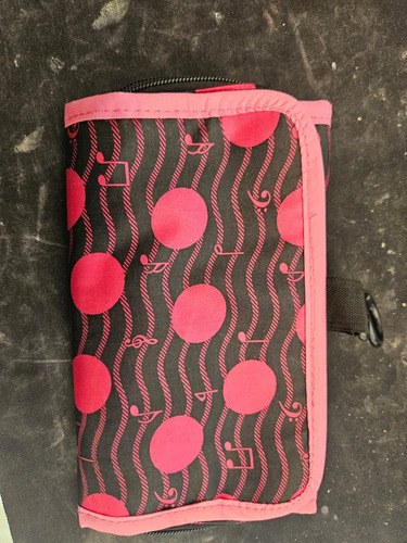 Pack X10 Neceser Bolso Porta Cosmeticos Maquillaje Colores Rojo Floreado - 9