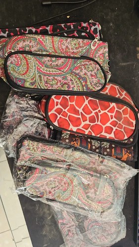 Neceser De Viaje Pack 10 Unidades Varios Colores Surtidos Naranja Floreado - 7