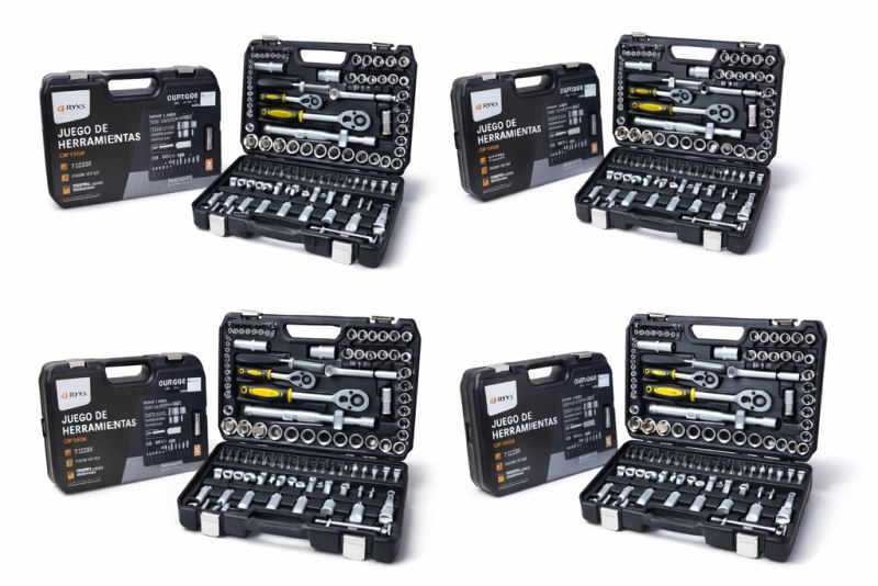 SET DE HERRAMIENTAS 108 PIEZAS ORYX - 2