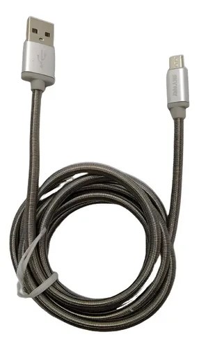 Cable 1.2m Skyway 4076 Entrada Usb Salida Micro Usb Metal Metalico