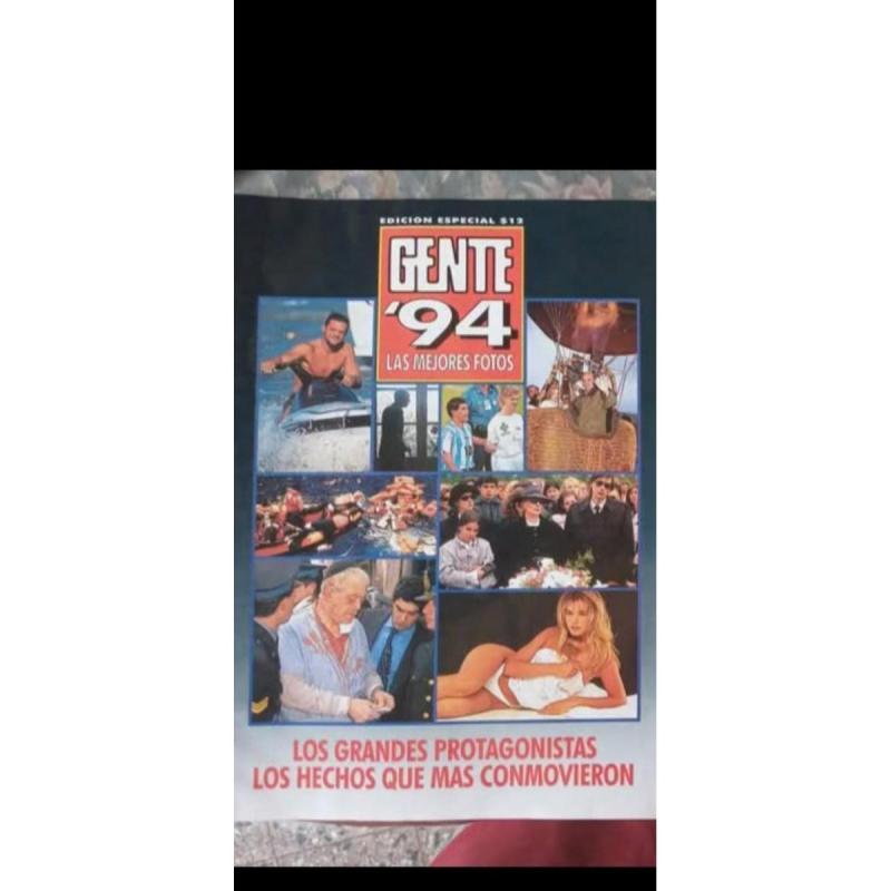 Lote de revista Gente, El Gráfico y Ole