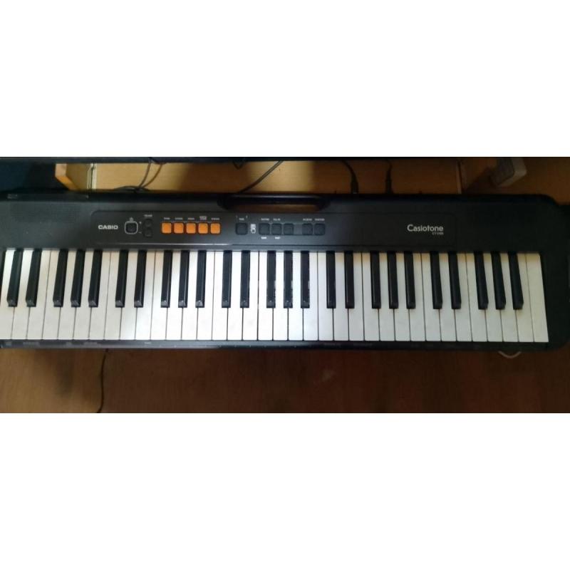 Casio Casiotone Ct S100 Teclado De 5 Octavas + Fuente + Atril
