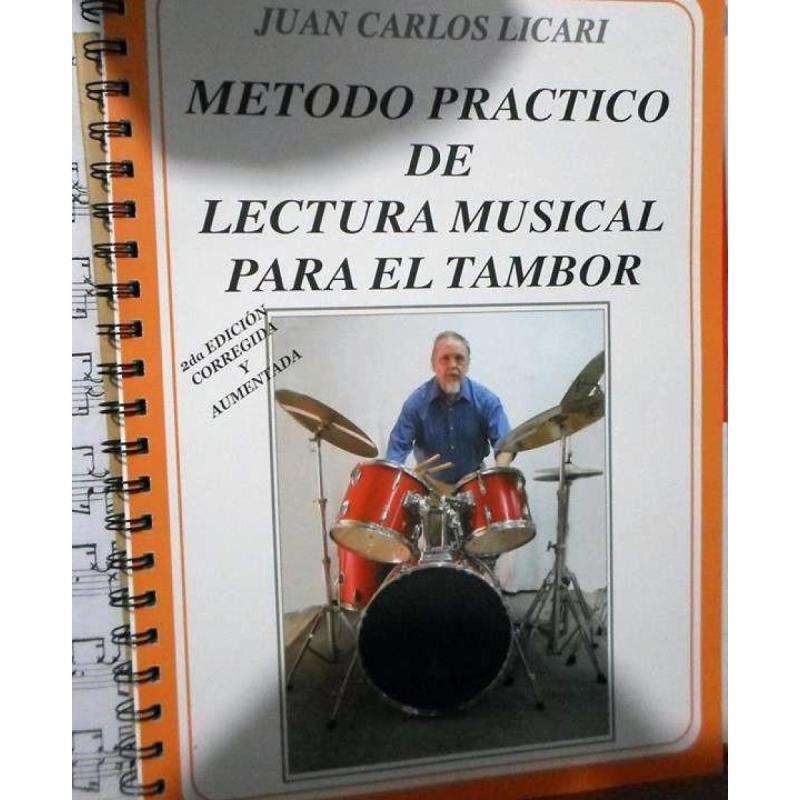Libro de Tambor de Juan Carlos Licari segunda edición