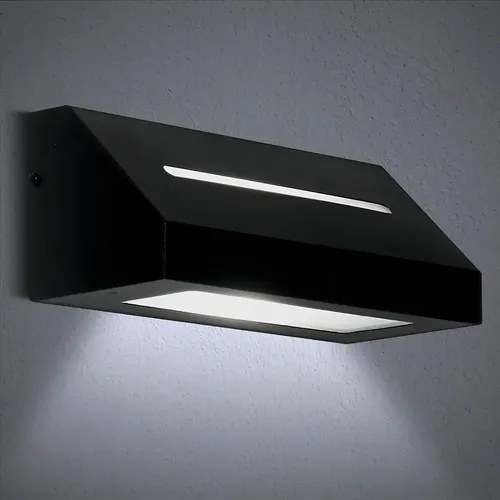 Aplique Exterior Triangular Bidireccional Ferrolux Negro