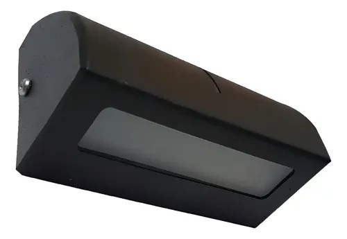 Aplique Pared Exterior Apto Led G9 Escaleras Paredes Jardin Color Negro - 2