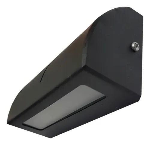 Aplique Pared Exterior Apto Led G9 Escaleras Paredes Jardin Color Negro - 3