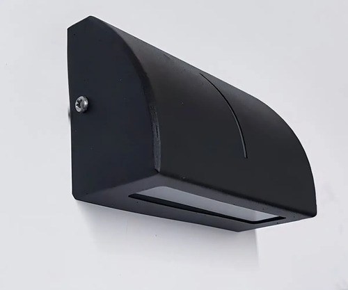 Aplique Pared Exterior Apto Led G9 Escaleras Paredes Jardin Color Negro - 4