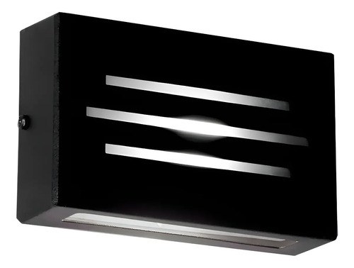 Aplique De Pared Difusor Metalico Moderno Ferrolux Color Negro