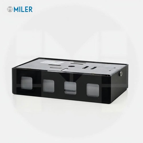 Aplique De Pared Difusor Metalico Moderno Ferrolux Color Negro - 3