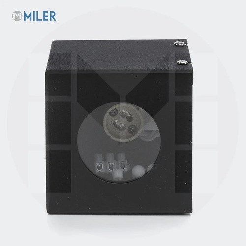 Aplique Pared Unidireccional Gu10 Chapa Ferrolux Ap-1700n/t Negro - 6