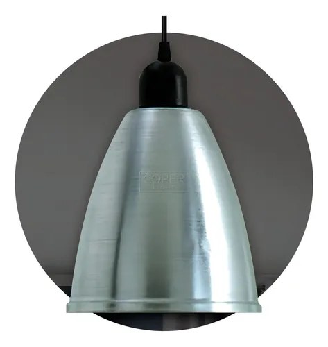 Lámpara Colgante Ferrolux Aluminio Led Techo Cocina 100w Aluminio - 3