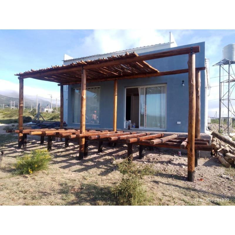 ConstrucciÓn de pergolas,techos,deck y pisos de madera - 3